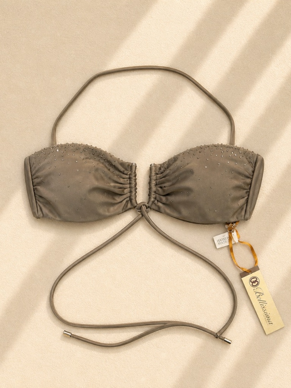 Bellissima Swimwear Bandeau Bikini Top – Size S (New with Tags)
